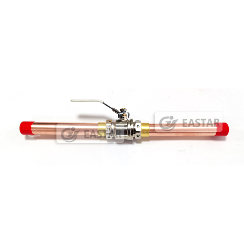 2-piece Medical Gas Lockable Line Brass Ball Valve
